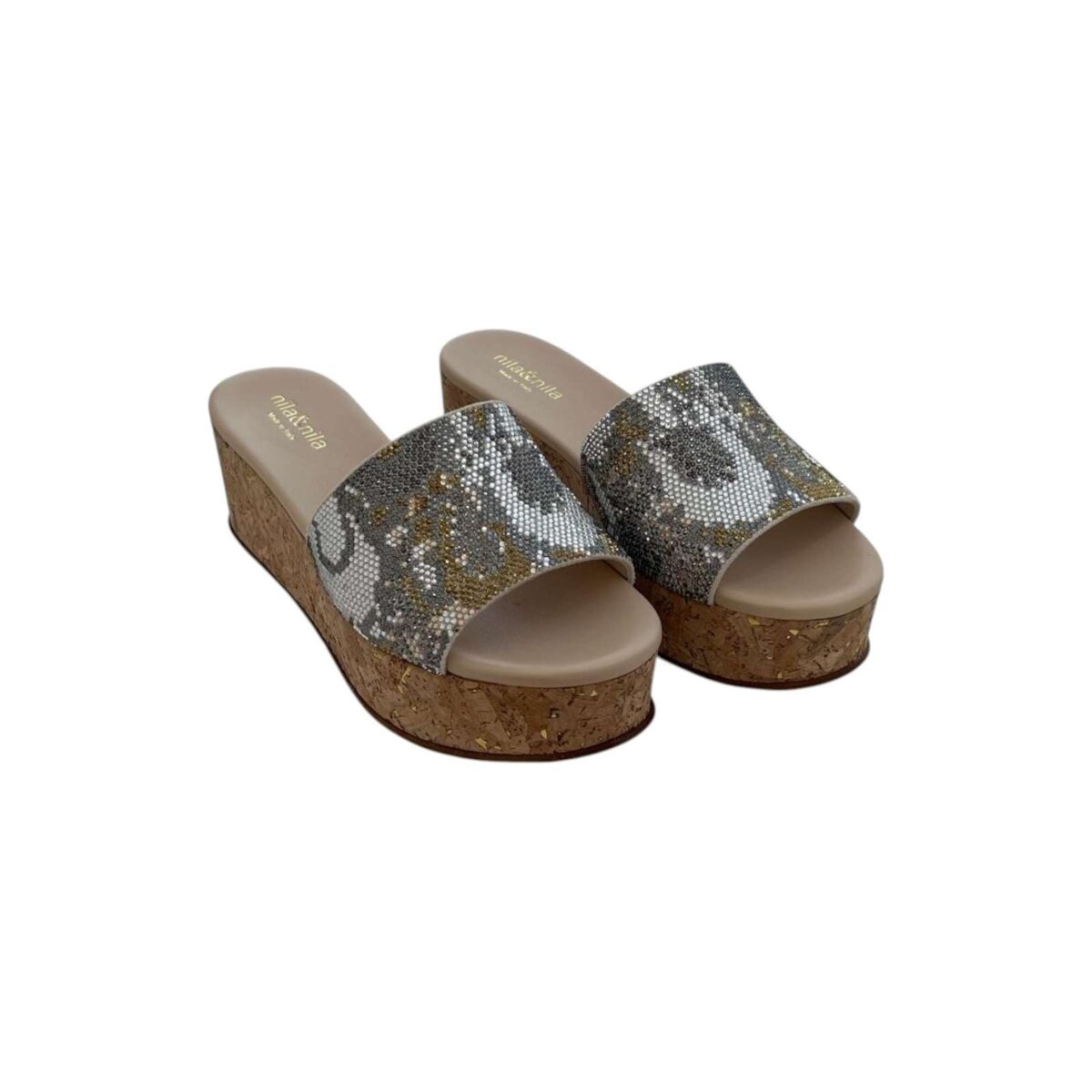 Zeppa Nila E Nila Beige Dettaglio Fascia PERT10H
