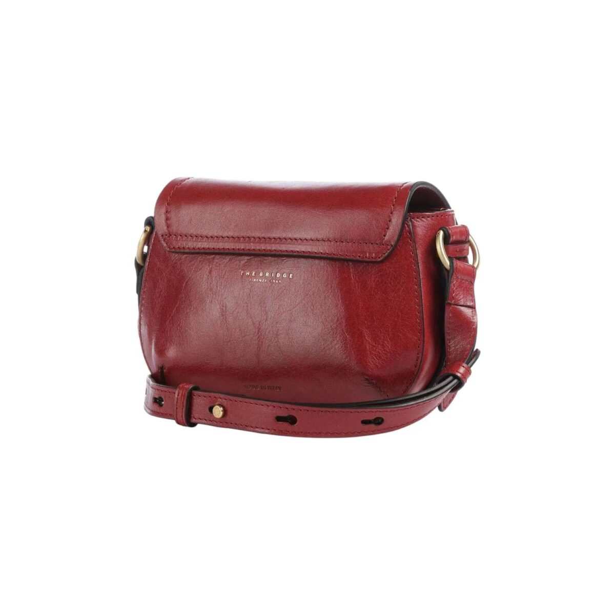 Borsa Federica The Bridge 2 Borsa A Tracolla Federica The Bridge In Pelle Mattone Retro 21040100D