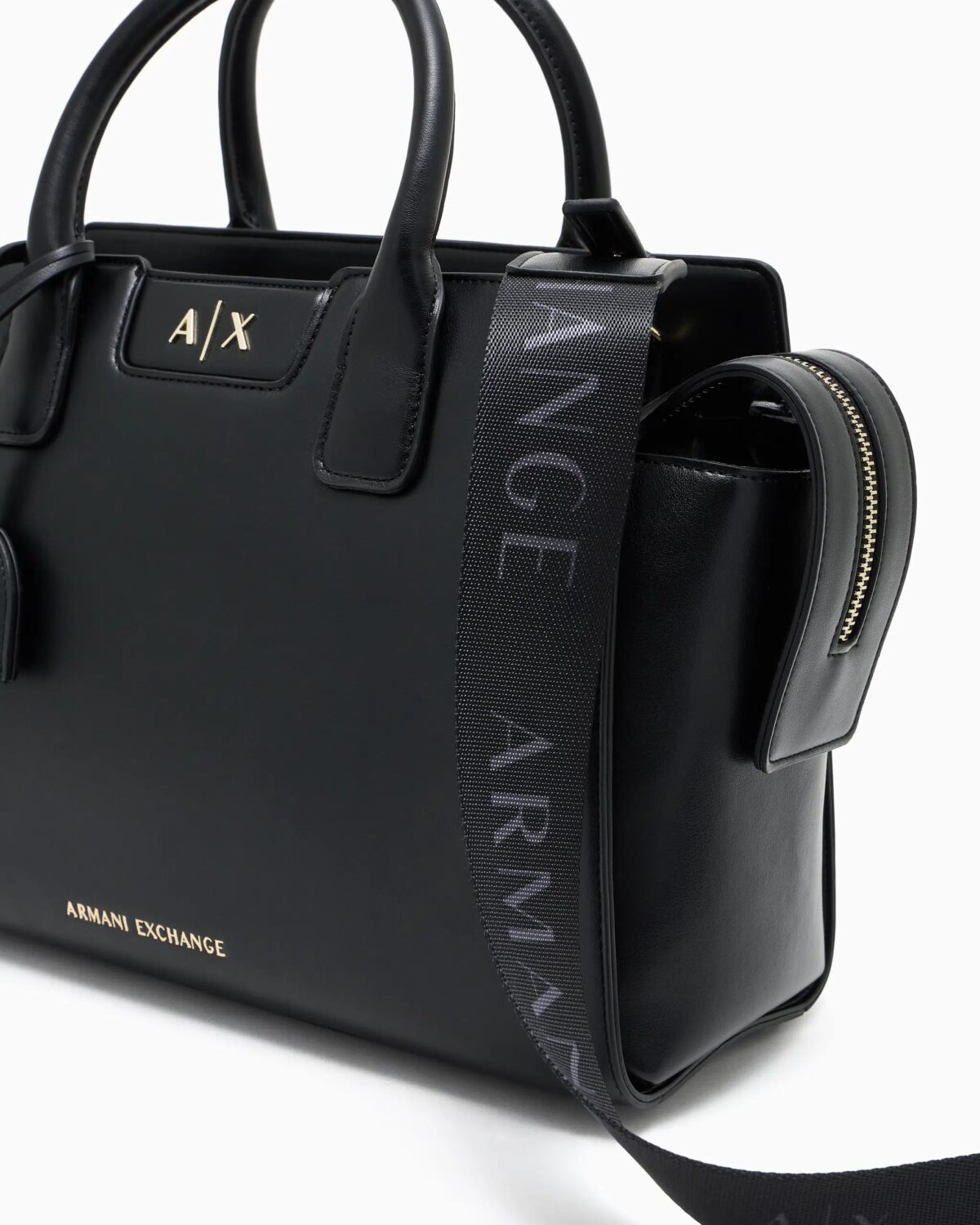 Borsa Armani Exchange A Mano Nero Dettagli 2158UC001