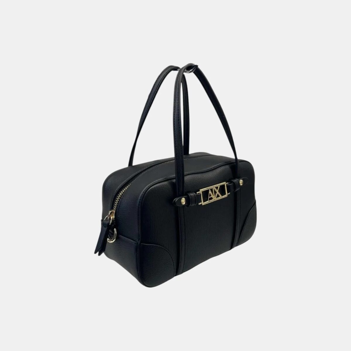 Borsa Armani Exchange A Mano Nero Dettagli Laterali 2611UC010