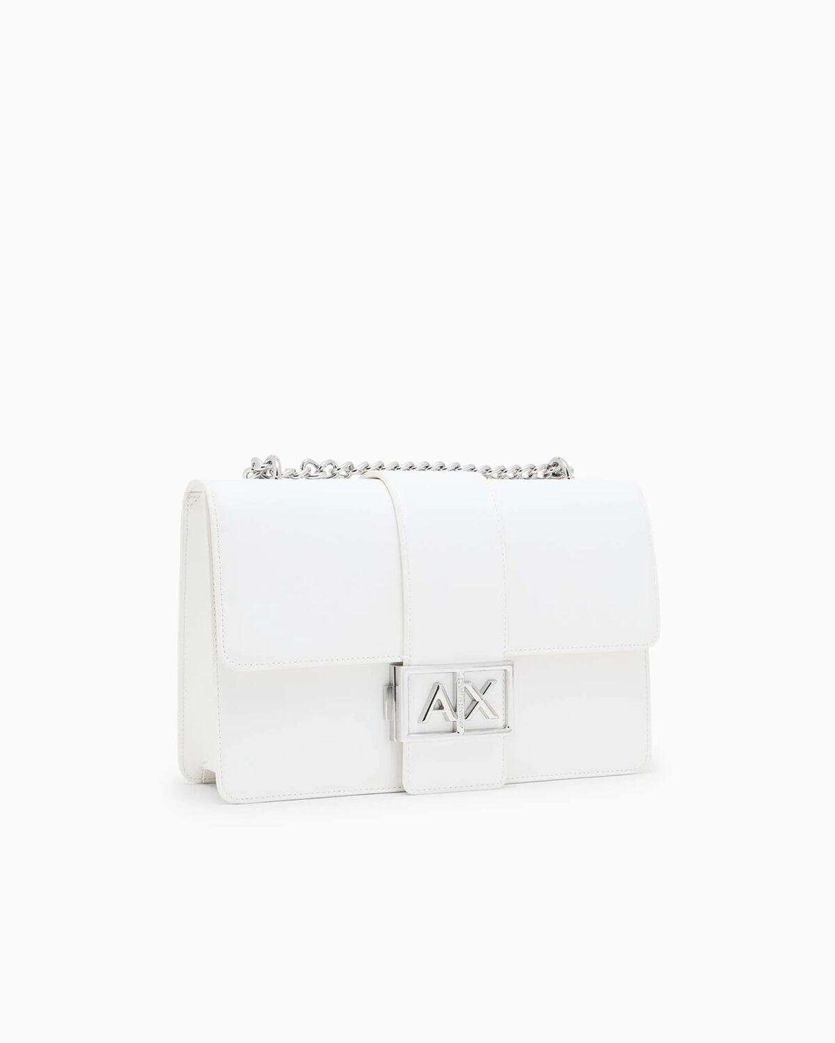 Borsa Armani Exchange 1 Borsa Armani Exchange A Spalla Bianco Dettagli Laterali 0070U0011