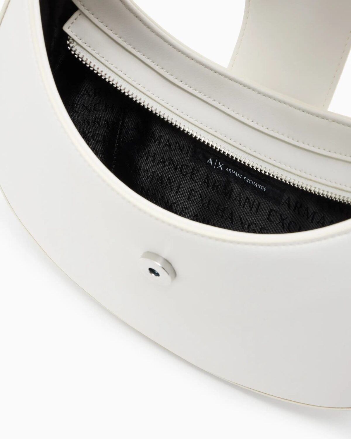 Borsa Armani Exchange A Spalla Bianco Interno 2565U0011