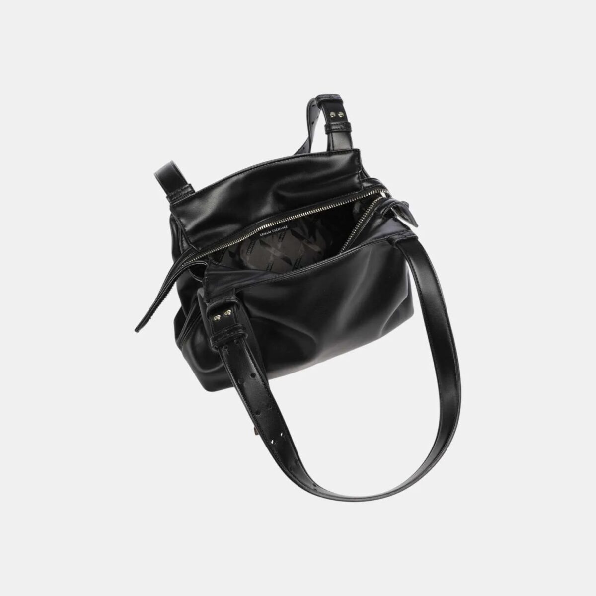 Borsa Armani Exchange A Spalla Nero Interno 2604UC001