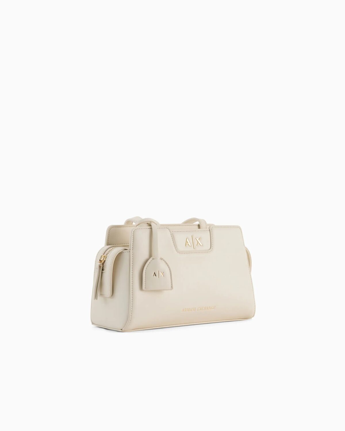 Borsa Armani Exchange A Tracolla Bianco Dettagli Laterali 2160U1003 scaled 1