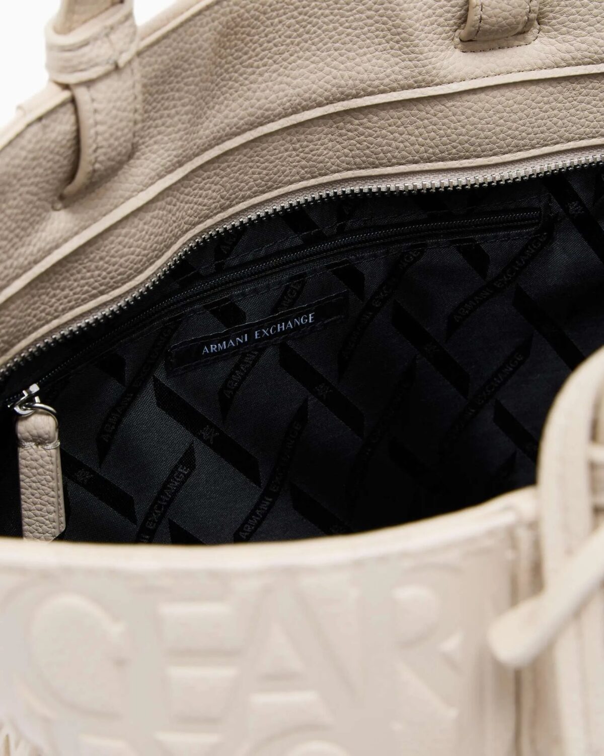 Borsa Armani Exchange Beige Interno 1481U1092 scaled 1