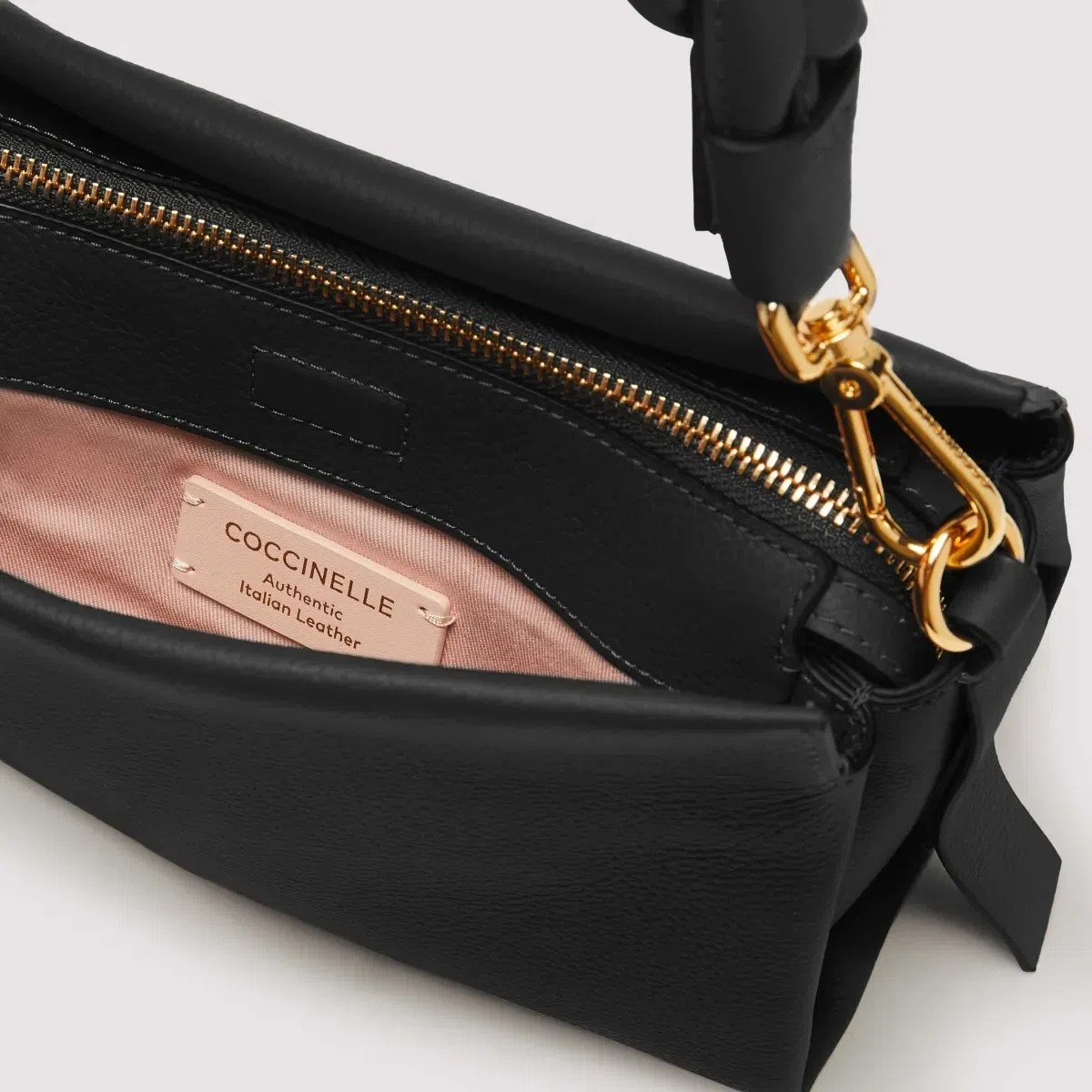 Borsa Boheme Small Coccinelle In Pelle Nero Interno 8059978746313