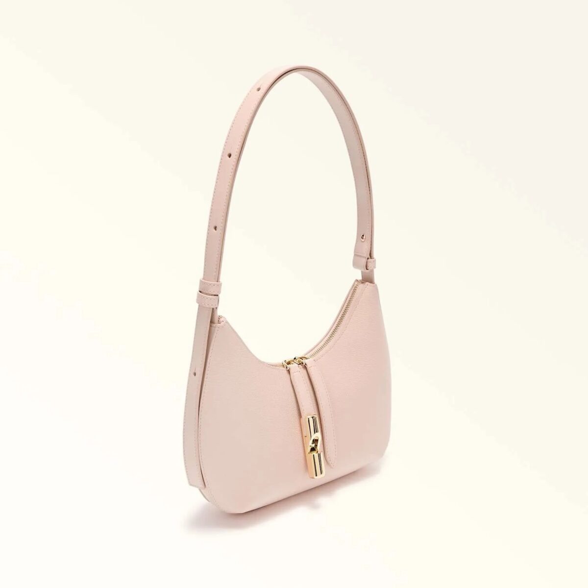 Borsa Furla Goccia 1 Borsa Furla Goccia In Pella Con Manico Sdoppiabile Dusty Pink Dettagli 8050597808086