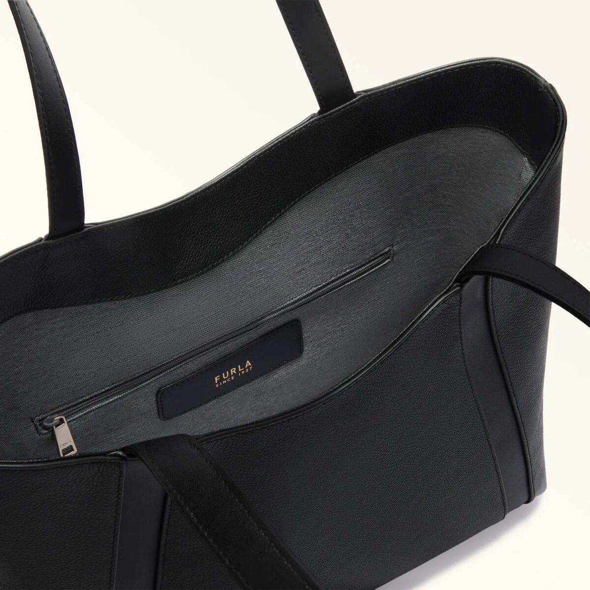 Borsa Furla Goccia Nero Interno 8050597658346