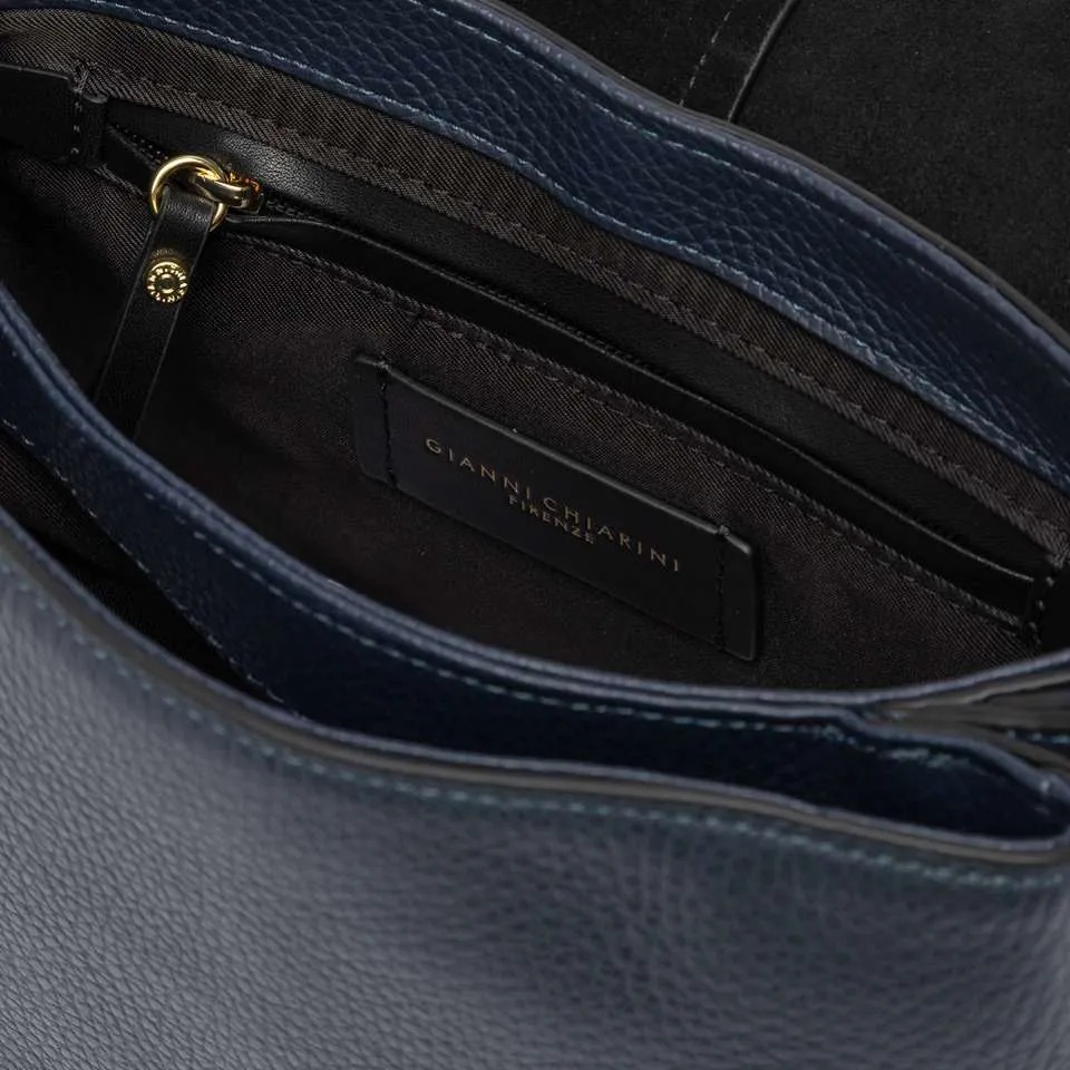 Borsa Helena Round Gianni Chiarini Navy Interno 8057145836614