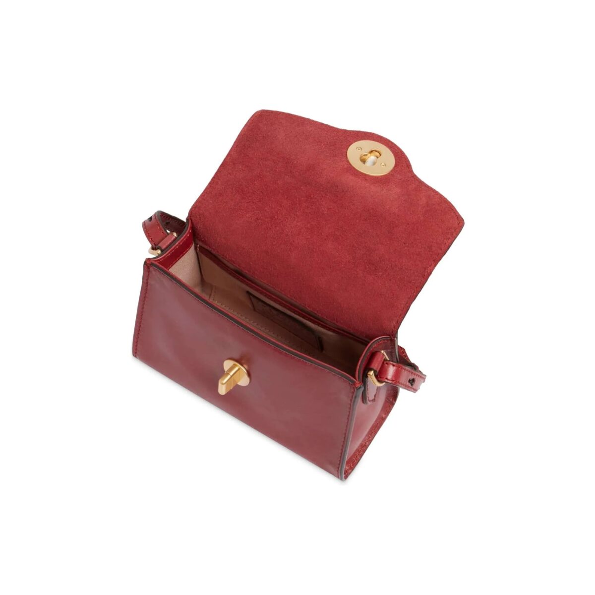 Borsa Irene The Bridge A Tracolla In Pelle Mattone Interno 52050100D