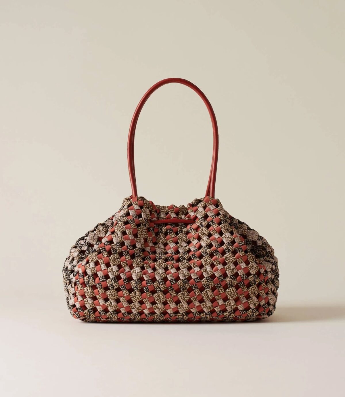 Borsa La Nido Borbonese Multicolor Papaya Retro 910190529 scaled 1