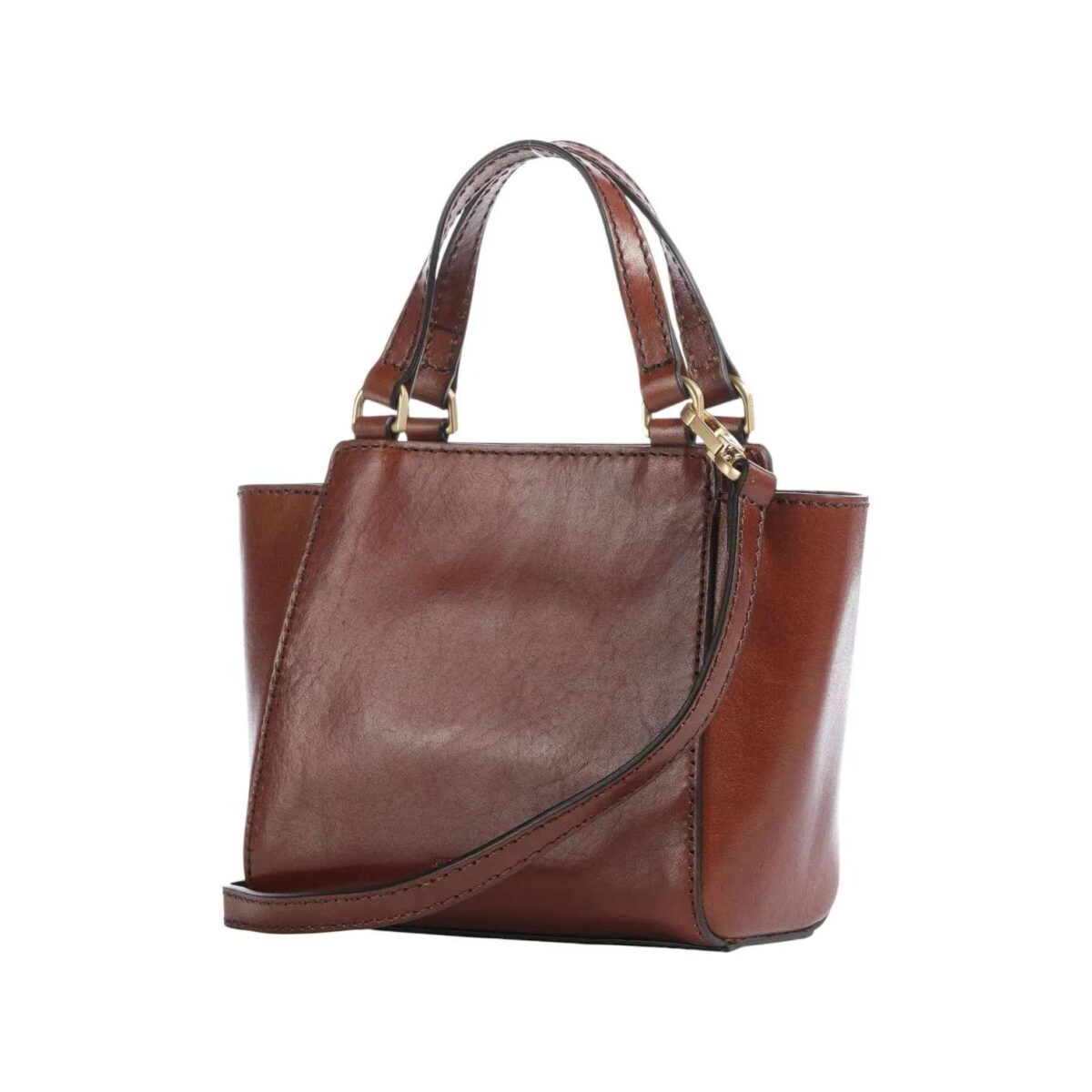 Borsa Lucrezia The Bridge A Mano E A Tracolla In Pelle Cuoio Retro 19060114