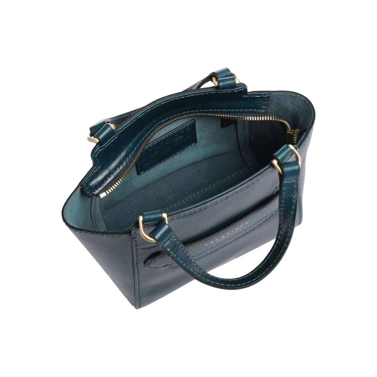 Borsa Lucrezia The Bridge A Mano E A Tracolla In Pelle Pavone Interno 19060100E