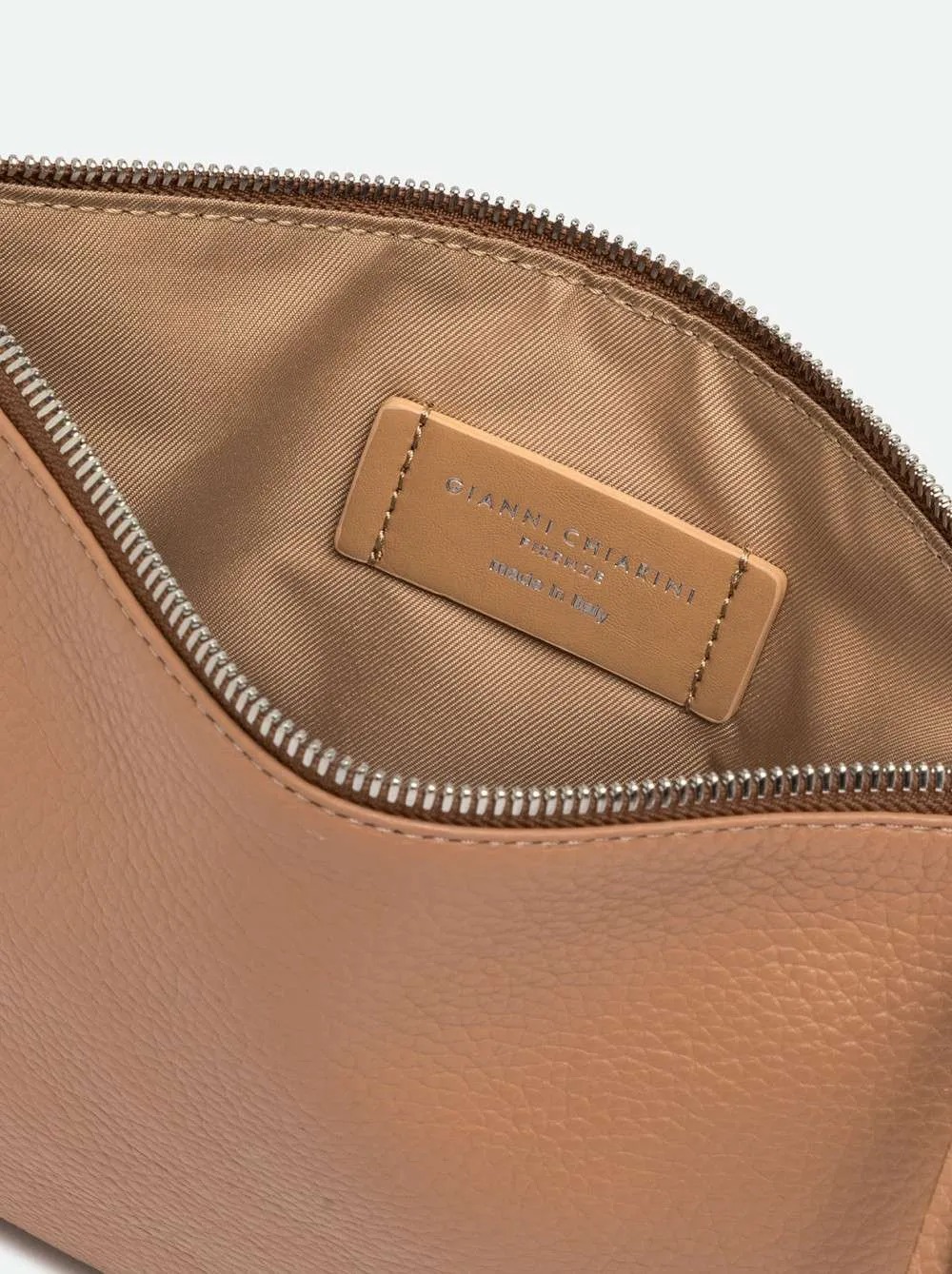 Clutch Hermy Gianni Chiarini In Pelle Clay Interno 8057145809106