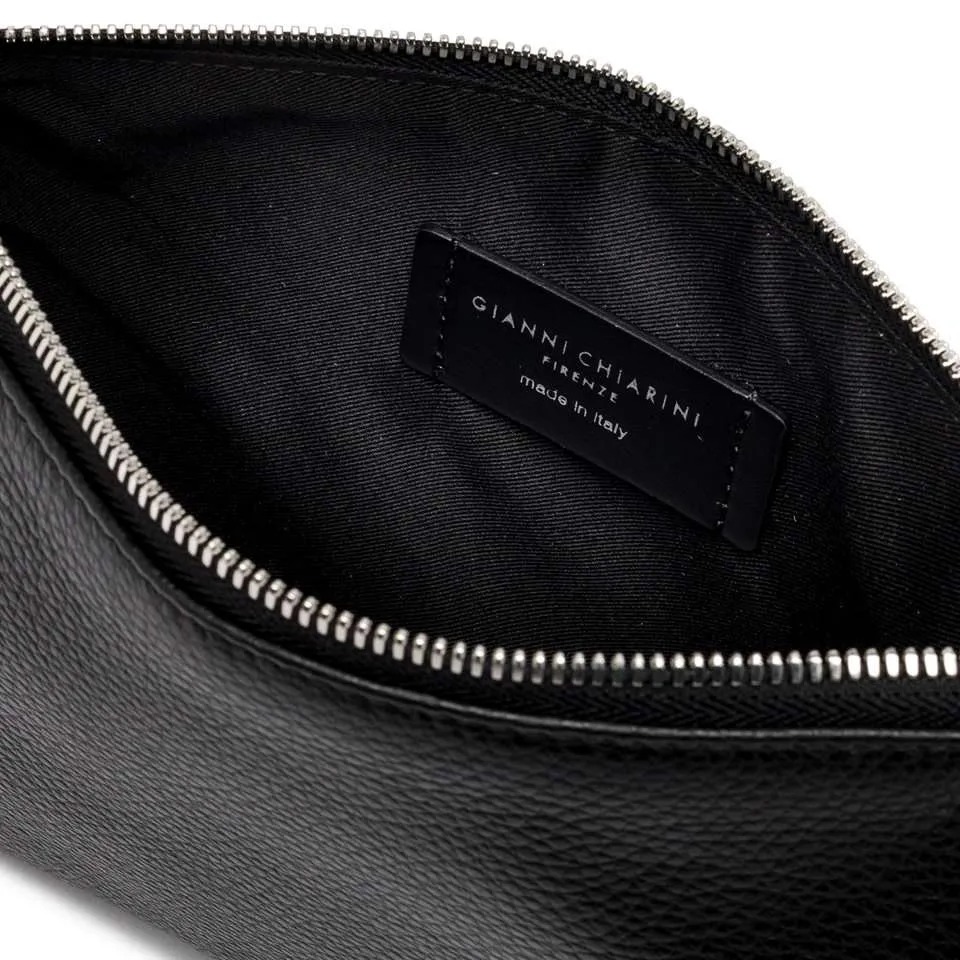 Clutch Hermy Gianni Chiarini Nero Interno 8057145888224