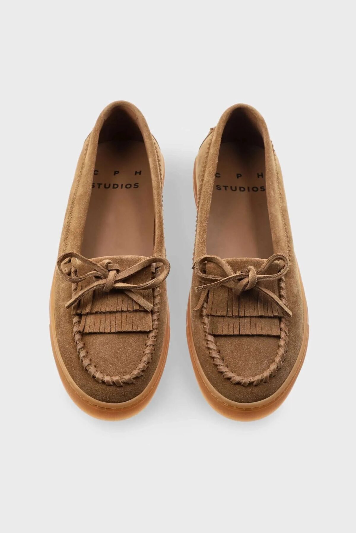 Mocassino CPH365 Copenhagen 1 Mocassino CPH365 Copenhagen In Camoscio New Brown Dettagli CPH365B scaled 1