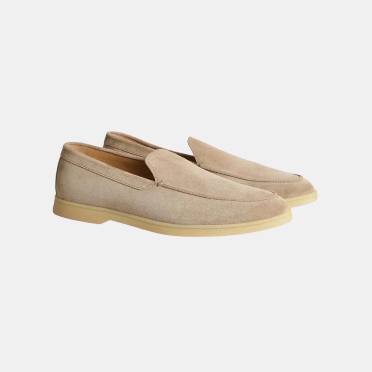 Mocassino Panarea62 Henderson Baracco In Suede Desert Dettagli Frontali PANAREA62