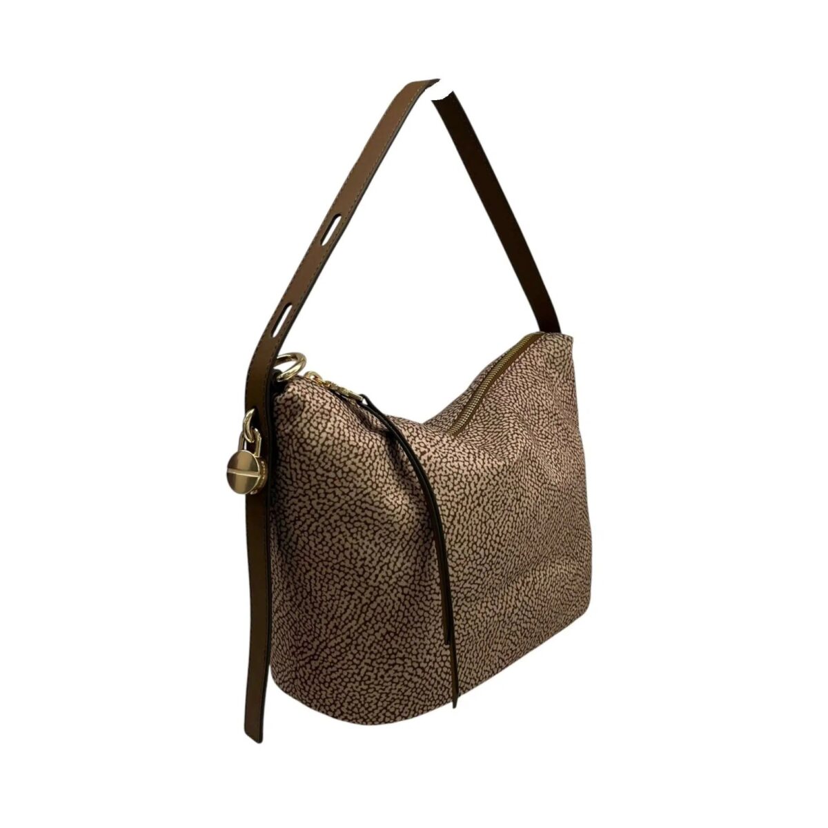 Secchiello Borbonese 1 Secchiello Borbonese In Tessuto Op Beige Marrone Dettagli Laterali 26AH1994