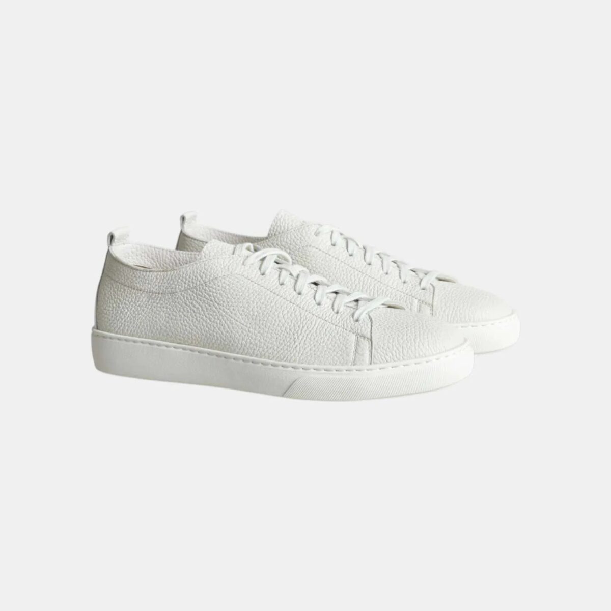 Sneakers Byron50 Henderson In Pelle Di Cervo Butter Dettagli Frontali BYRON50