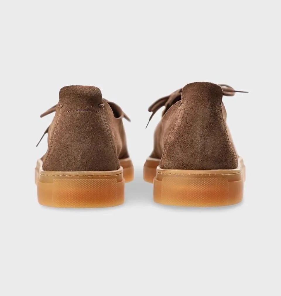 Sneakers CPH172M Copenhagen In Camoscio Mokka Retro CPH172MM