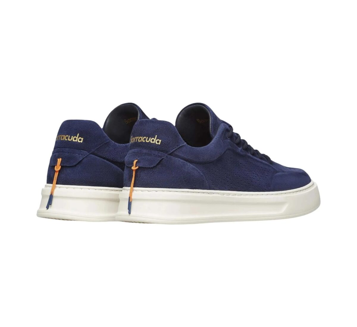 Sneakers Phoenix Barracuda Uomo In Suede Traforato Retro BU3612AP
