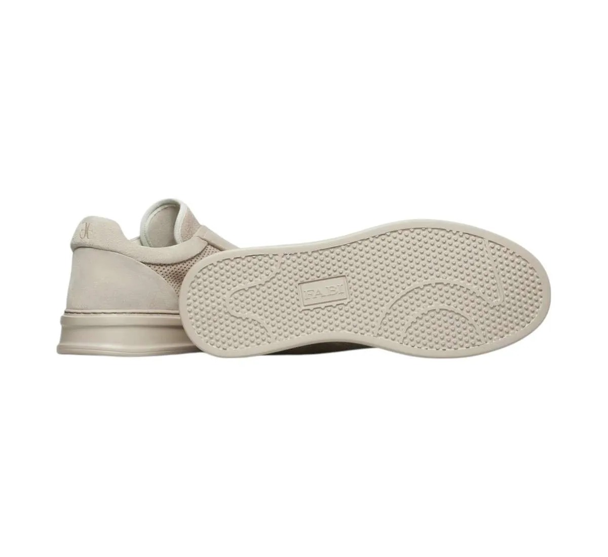 Sneakers Urban Fabi 1 Sneakers Urban Fabi Uomo In Suede Traforato Avorio Fondo In EVA FU1326A