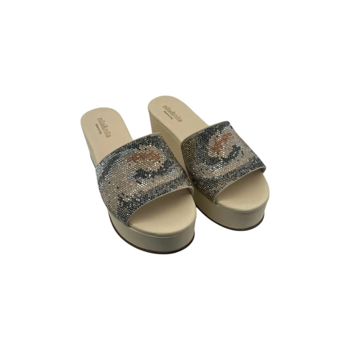 Zeppa Nila E Nila 1 Zeppa Nila E Nila In Pelle Beige Dettagli PERU10CP