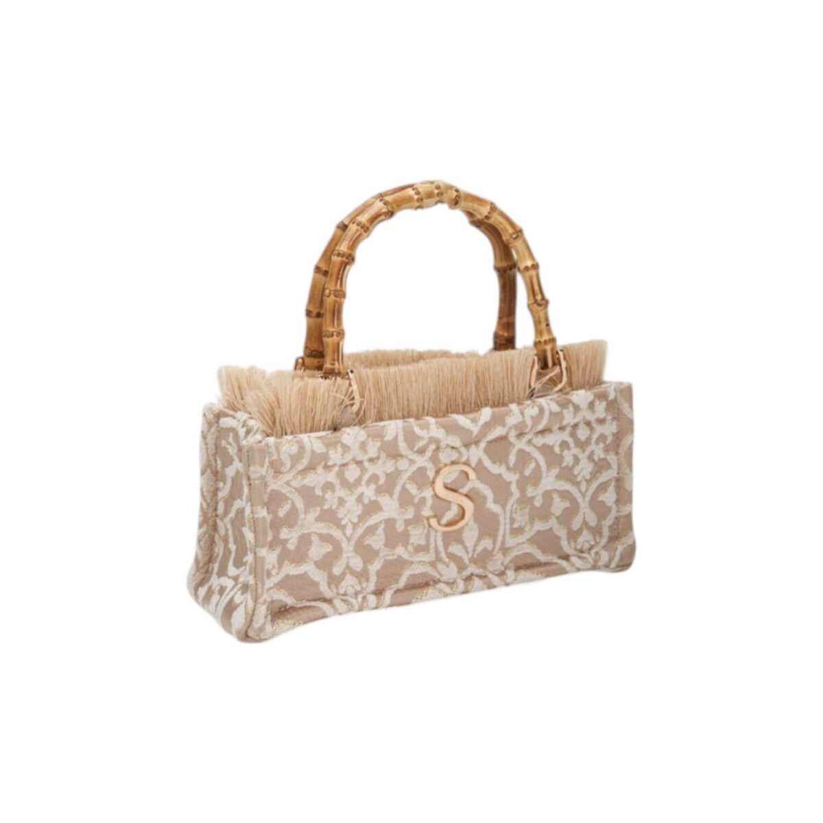 Borsa Theros Sorena Beige Dettagli SBOS0029