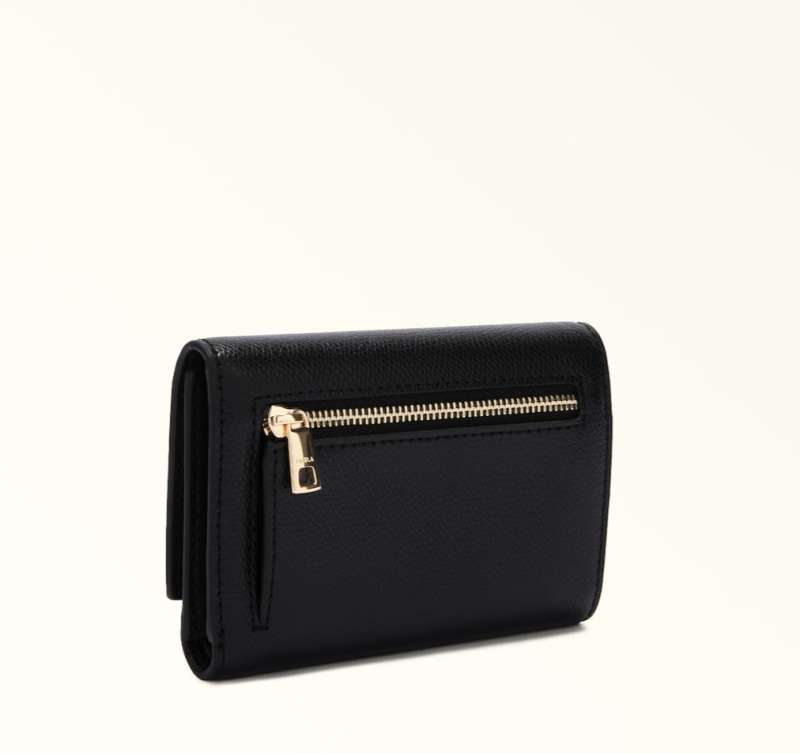 Portafoglio Furla 1927 1 Portafoglio Furla 1927 Nero Retro 8050597161846